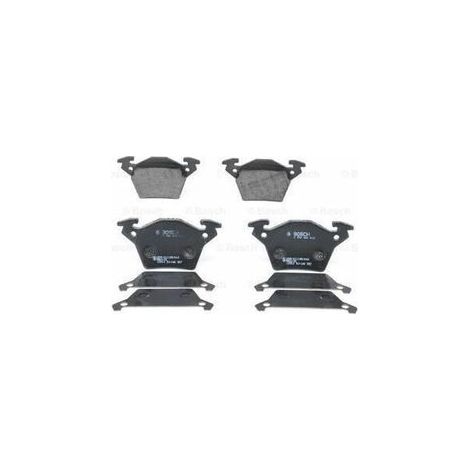 Bosch BP489 Plaquettes de frein - arrière - ECE-R90 - 1 jeu de 4 plaquettes (1/2)
