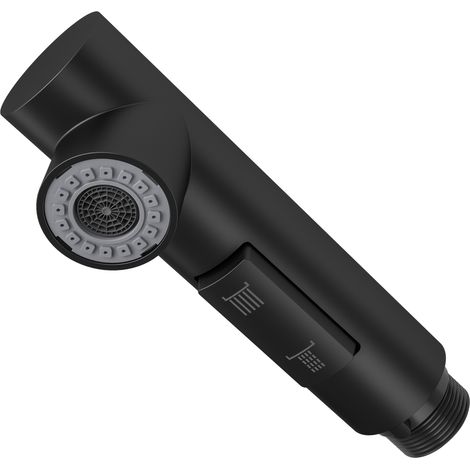 Spray cocina negro mate con rosca de PVC para cocina de Valaz (1/2)