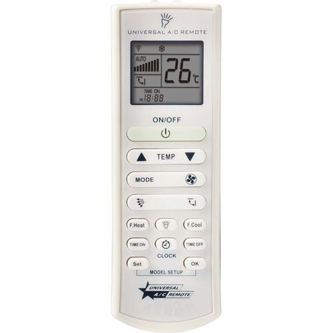 TrAdE Shop Traesio - Telecomando Universale Led Condizionatore Climatizzatore Aria Condizionata 199s -