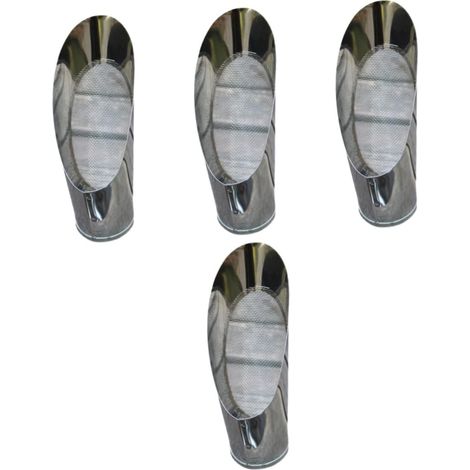 4 Pièces Tamis à Seau en Acier Inoxydable Tamis De Jardin Tamis à Farine Boule De Sable Écope De Jardin Outils De Repiquage De Plantes Pelle à Godet Accessoires Multifonction (1/5)