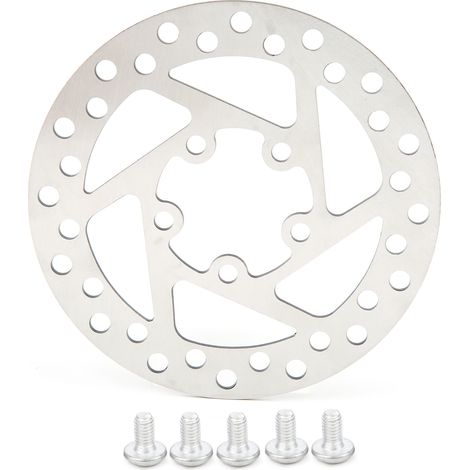 Disque de frein 120mm en acier inox pour scooter électrique Xiaomi M365, 5 trous de fixation (1/5)