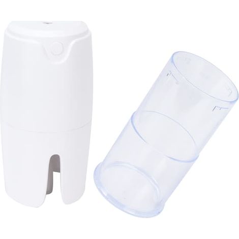 Diffuseur d'arômes/humidificateur USB 360 ml grande capacité, silencieux et compact, en ABS+PC blanc, avec câble USB et manuel d'utilisation. Dimensions : 16,2 x 7 x 7 cm. (1/5)
