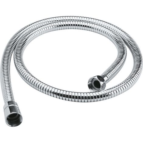 2m Shower Hose Flex - Chrome
