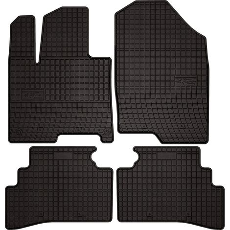Tapis de sol en caoutchouc pour : Kia Sportage V PHEV SUV (2021-) - noirs, sur mesure (1/5)
