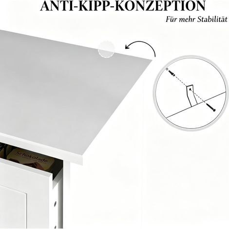 Commode moderne à 5 tiroirs, meuble de rangement spacieux et pratique, armoire compacte à compartiments multiples, idéale pour petit espace, unité seule. (1/5)