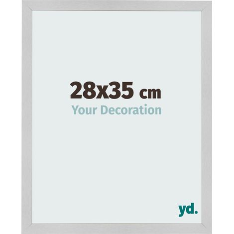 yd. - Cadre photo 28x35 - Acier Inoxydable - MDF - Bologna (1/5)