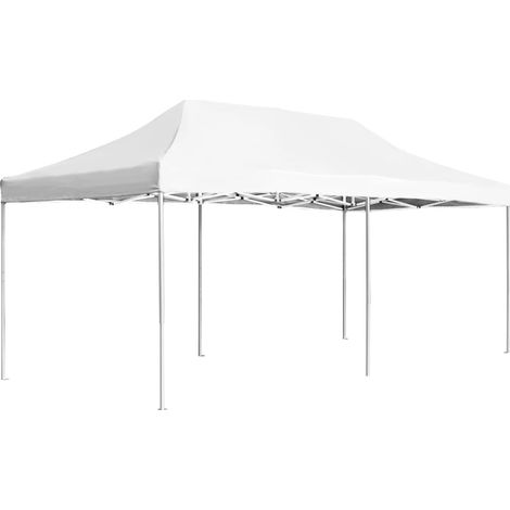 Carpa plegable profesional de aluminio blanco 6x3 m vidaXL