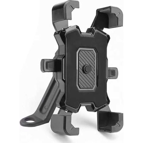 Support telephone moto - FAMICAM - 14 x 7,5 cm résistance aux chocs mécaniques insertion et retrait en une seconde rotation à 360 (1/4)