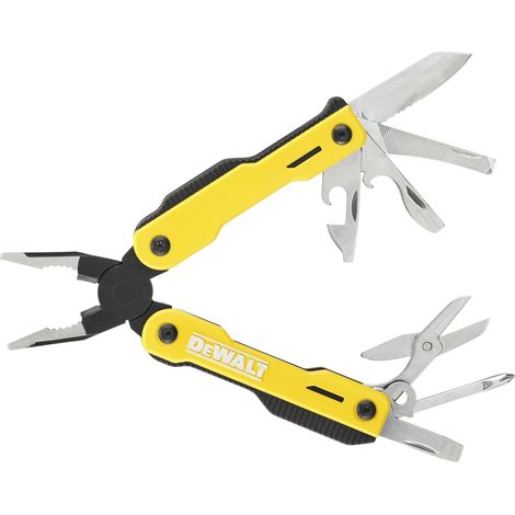 DEWALT DWHT0-71843 Multi-Function Utility Knife with 16 Functions, Yellow/Black (1/2)