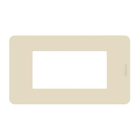 BTICINO JA4804TI - Placca 4 Moduli Avorio - Matix Go