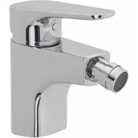 Teorema - Miscelatore Bidet Cromato Con Piletta A Saltello 11/4" - Serie: Theos (1/2)