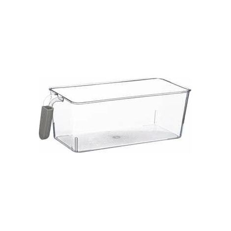 Kühlschrank-Organizer aus Kunststoff 12,5 x 27,5 cm mit Griff (1/3)