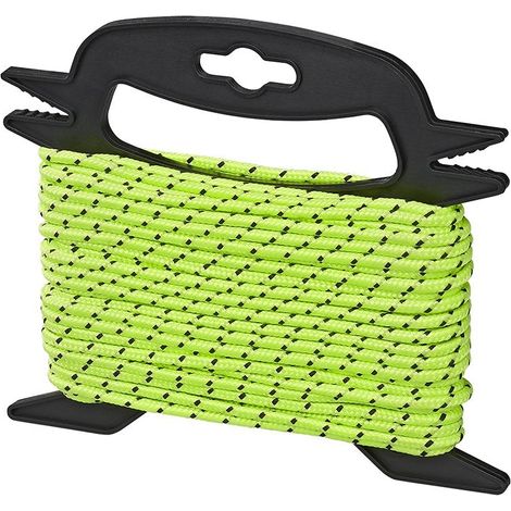 Guy line 4mm x 20m fluorescent on reel (1/5)