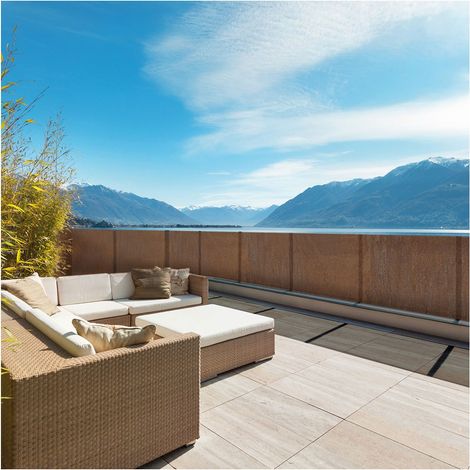 Rete Schermante Soleado Corten Tenax - size H 2 mt x50 (1/5)