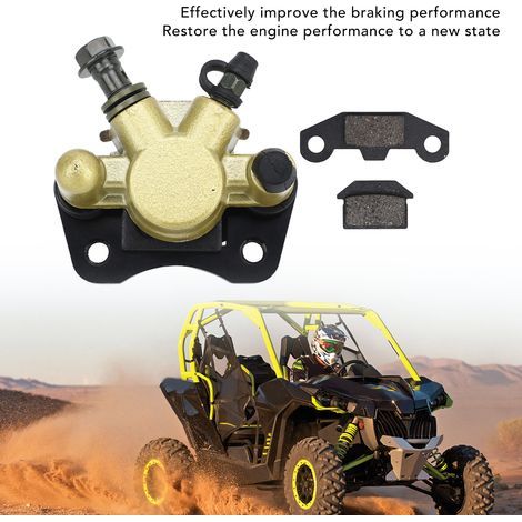 Bremszylinder-Bremssattel mit Bremsbelagbaugruppe, geeignet für chinesische 4-Rad-ATVs, Quads und Go-Karts mit 50 cm³, 70 cm³, 90 cm³, 110 cm³ und 125 cm³ Hubraum. (1/5)