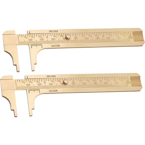 Pied à coulisse de poche Levemolo pour bijoux et perles, mini (1/5)
