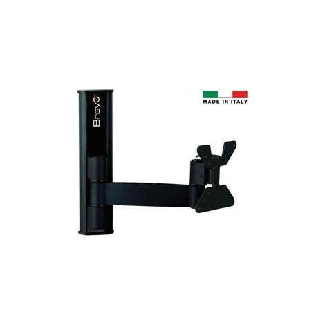1PZ SUPPORTO TV LCD2 NERO 2 SNODI 10"- 30" PORTATA MAX KG.20