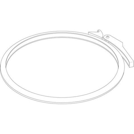 Pièce de rechange BOSCH TTNR : 8738805003 collier de serrage d=140 mm everp