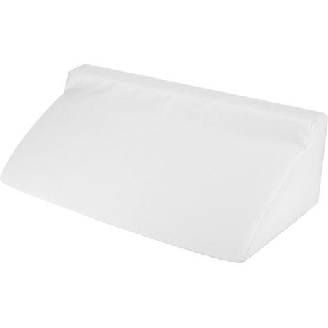 Coussin en mousse ergonomique avec housse lavable - Soutien lombaire et surélévation des jambes (Blanc) (1/5)