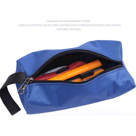 Robuste graue Werkzeugtasche, Triumph Mehrzwecktasche, leere Werkzeugtaschen, tragbare Taschen, Werkzeugtasche aus Segeltuch, für tragbaren Werkzeughalter (1/3)