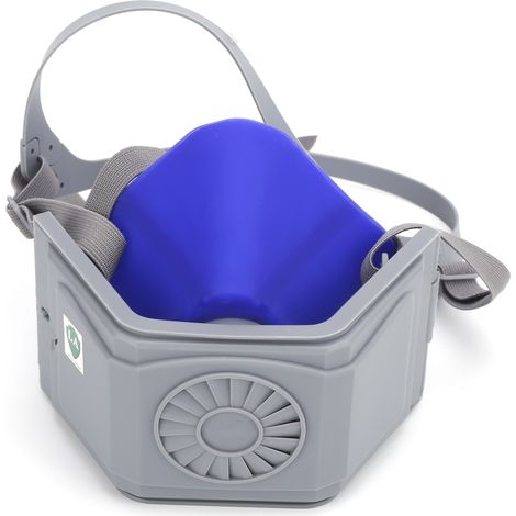 14.5x13.5cm Écran Facial Portable Spécial Soudure Protection Silicone + Plastique Anti Gaz Nocif (1/5)