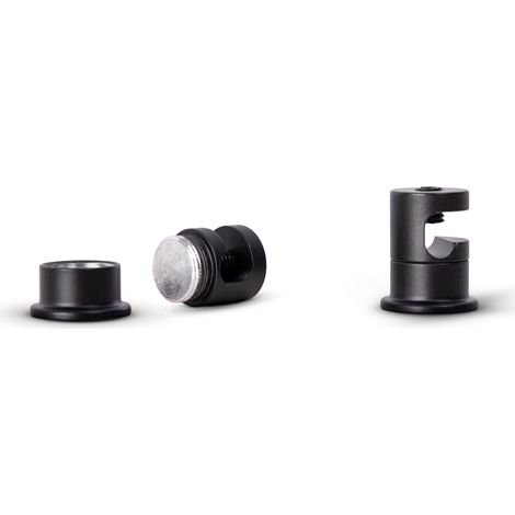 Paco Home Lampenaufhängung Deckenpin Pendelleuchte Affenschaukel Kabelhalter Deckenhaken Schwarz 2er Set,  Deckenhaken (1/4)