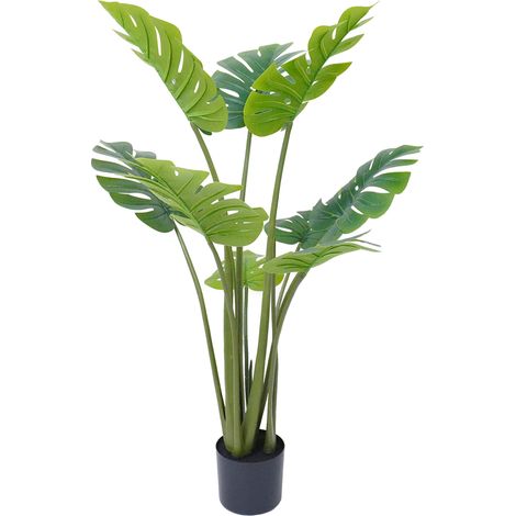 Pianta Finta Da Interno Artificiale Grandi Varie Altezze 100/150/180 Cm Artificiali Vari Modelli Modellabili Decorazioni Casa Ufficio Monstera - Altezza 100cm