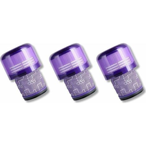 DBBEGK Lot de 3 filtres de rechange pour Dyson V11 V15 SV14 SV22 Absolute Animal Detect Cyclone Extra Pro Torque Drive - Lavable (1/5)