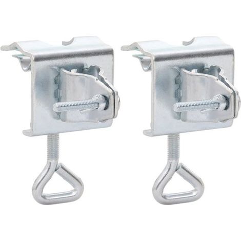 „SALE 2025“ Balkon-Sonnenschirmclips – 2er-Pack – 32 mm Stahl chill984805 (1/5)