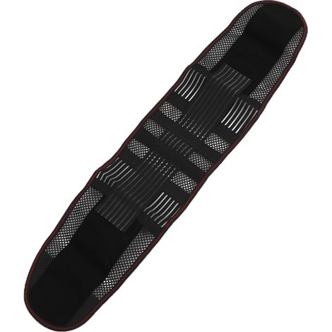Ceinture de soutien lombaire et lombaire pour homme et femme, soulageant la douleur et respirante, taille M. (1/5)