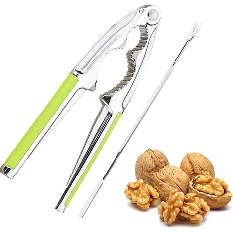 Casse-noix pour noix. noisettes. casse-noix en métal avec poignée antidérapante pour amandes. noix de pécan. pistaches. outil (1/5)