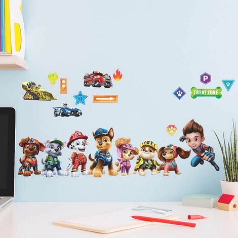 Stickers personnages du film Pat' Patrouille