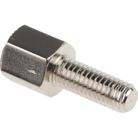 Entretoise filetée RS PRO, longueur 5mm, Mâle / Femelle, M3 x M3 ( Prix pour Paquet de 50 )