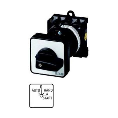 Inverseur cont.: 4 20A à acc. à rappel encastré fixation arrière 000078796 EATON T0-2-15907/Z (1/2)