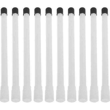 10 Pièces Tige D'extension De Valve De Pneu Rallonges De Tige De Valve En Plastique Fourniture De Valves De Pneu De Vélo Accessoire D'extension De Buse De Valve Droite Pour Un (1/5)