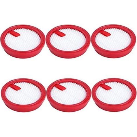 6-teiliges, waschbares HEPA-Filter-Reinigungsset, geeignet für die Puppy-Free Staubsauger T10 und T10 Pro
