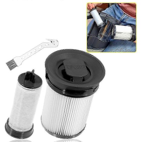 Lot de 2 filtres HEPA de rechange compatibles avec les accessoires pour aspirateur balai sans sac Triflex HX1, édition 0731 (1/4)