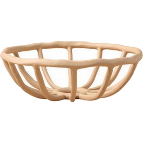 Assiette à fruits de bureau, bol à goûter, décoration, artisanat, marron -- (1/5)