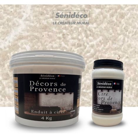 Enduit à cirer décoratif - Décors de Provence 4KG coloris Roussillon (1/5)