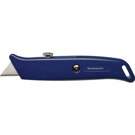 CÚter longitud total 162 mm retrÁctil promat