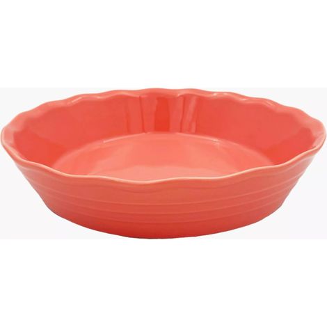 Molde para tarta hojaldre Duka 25 cm coral (1/3)