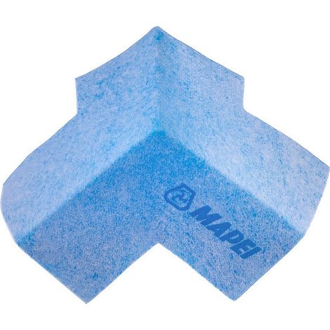 Mapei – Angle rentrant Mapeguard IC – Accessoire pour goulotte électrique – Coin intérieur étanche 90° – Matériau tri couche polypropylène/polyéthylène – Longueur 12/12/8,5-9 cm (1/3)