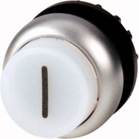 Eaton 216981 M22-DLH-W-X1 Bouton-poussoir lumineux à rappel collerette plastique 1 pc(s) (1/2)