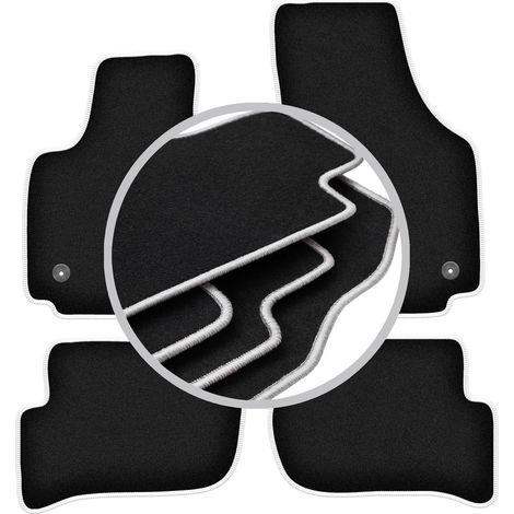 Tapis de sol Carlux argentés pour : Seat Toledo III minivan (2004-2012) (1/5)