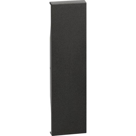 BTicino Living NOW Cover nera per falsi poli 1 modulo - KG00