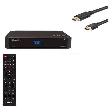 ASTON Récepteur TV satellite HD Connect + Câble HDMI - HD ME
