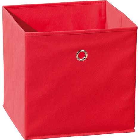 Wase Boîte de rangement, rouge. (1/3)