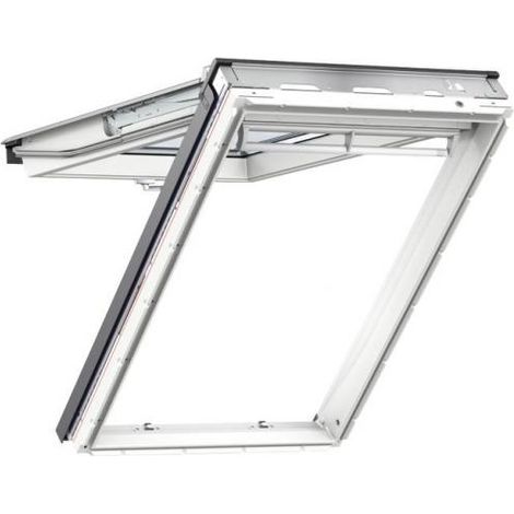 Fenêtre de toit VELUX à projection - Confort - Finition blanche - 78 x 98 cm - GPU MK04 0076
