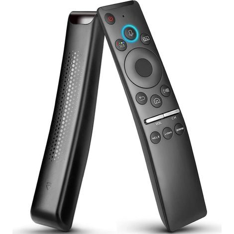 Télécommande vocale universelle 2 pièces compatible avec les téléviseurs Samsung Smart Curved Frame QLED LCD 8K 4K, télécommande vocale uniquement pour les modèles de téléviseurs 2019 2023 avec foncti (1/5)