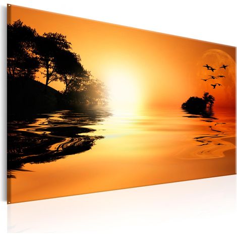Tableau Imprimé "The Island of the Setting Sun" 60 x 90 cm (1/2)